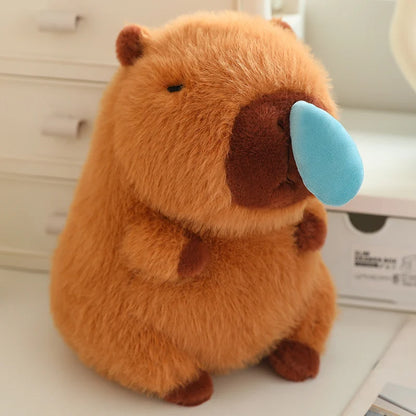 SneezyBara™ - The Adorable Capybara Plush with a Runny Nose